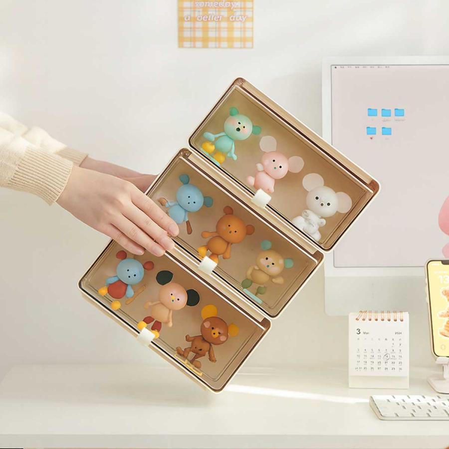 フィギュア ディスプレイケース 10cm 15cm 引き出し 収納 ぬいぐるみ