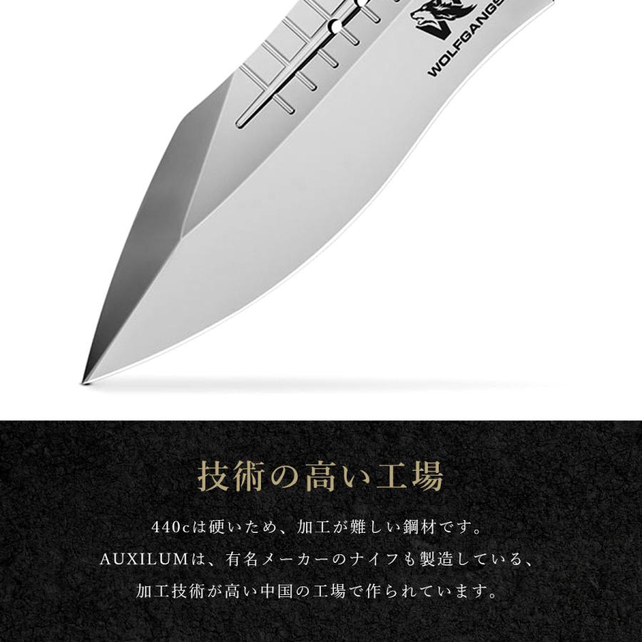 ドイツ原産☆440cスチール】アウトドア ナイフ 折りたたみ ドイツ原産☆440cスチール】アウトドア ナイフ 折りたたみ
