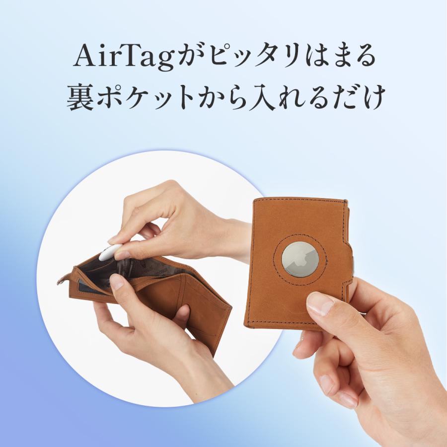 本革 ミニ財布 AirTag 対応 小さい財布 メンズ ミニ エアタグ 本革 ミニ財布 AirTag 対応 小さい財布 メンズ ミニ エアタグ