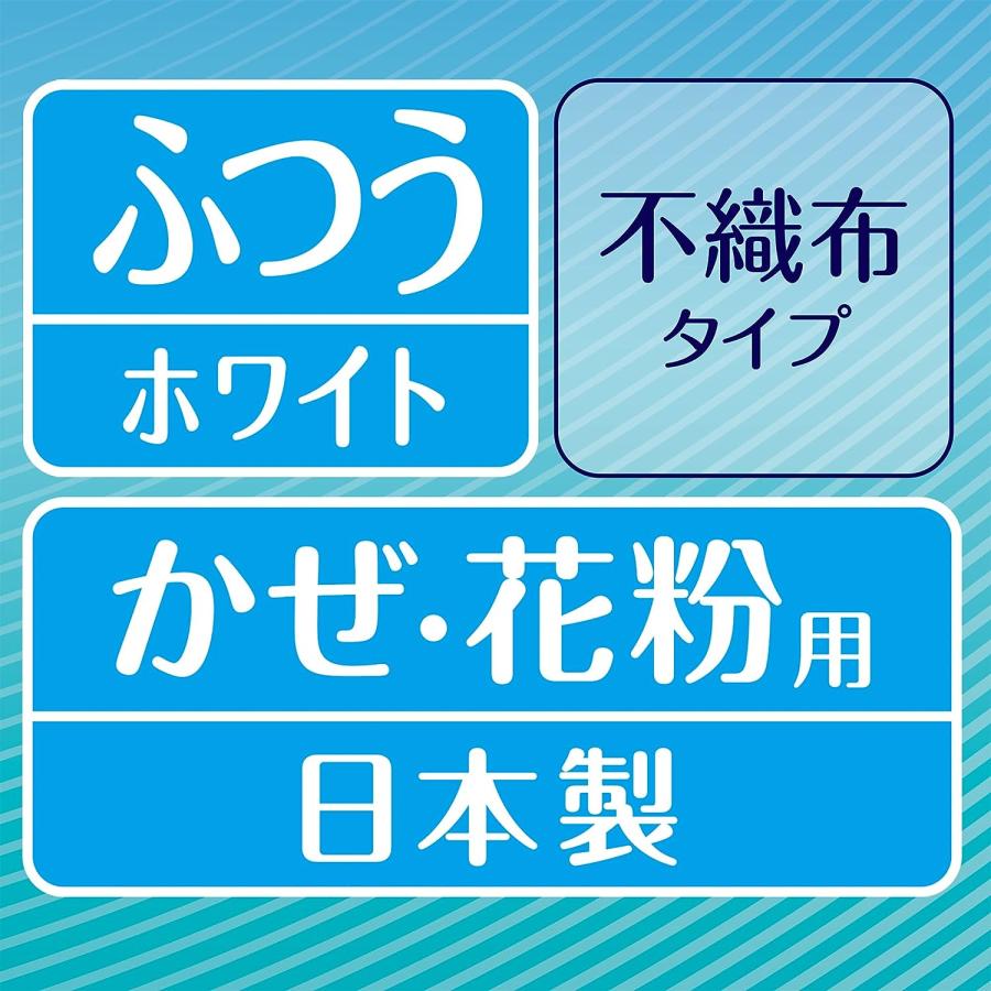 超快適マスク 風邪・花粉用 プリーツタイプ 不織布マスク 日本製 ふつうサイズ 50枚入×２箱　合計１００枚　｜gooys-market｜04