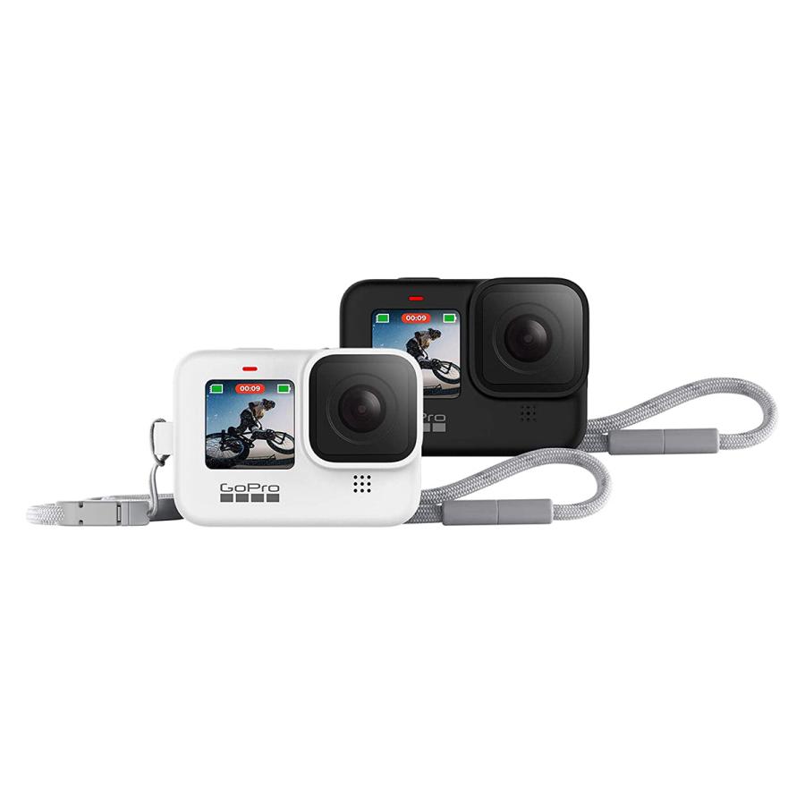 GoPro GoPro公式 ゴープロ スリーブ&ランヤード ホワイト 保護 首掛け 