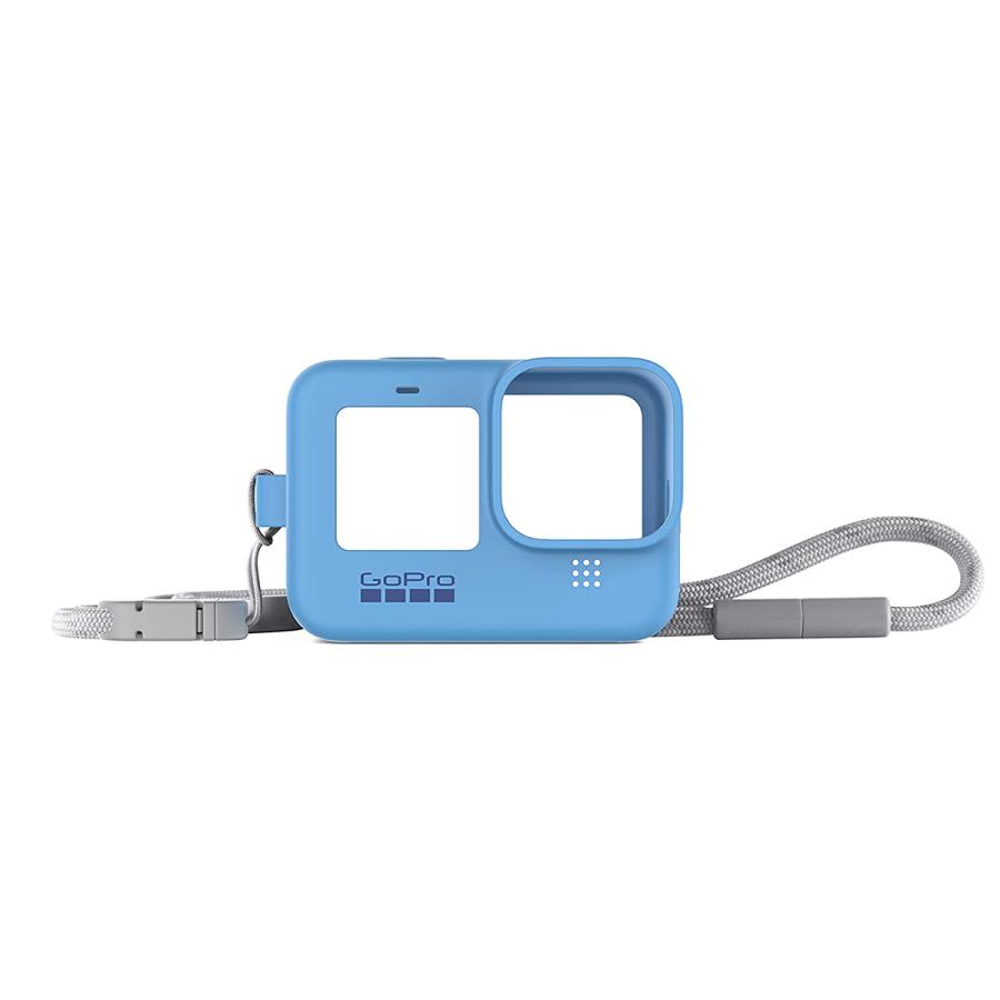 GoPro（ゴープロ） GoPro公式 スリーブ&ランヤード ブルー for HERO9
