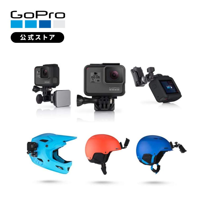 GoPro（ゴープロ） GoPro公式 ヘルメット フロント + サイド マウント
