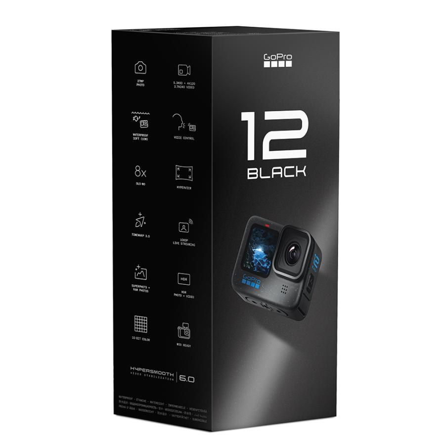 【クーポンで15400円OFF★6/21まで】2年保証付 GoPro公式 HERO12 Black デュアルバッテリーチャージャー + Enduroバッテリー3個 + SDカード サイドドア 説明書｜gopro｜08