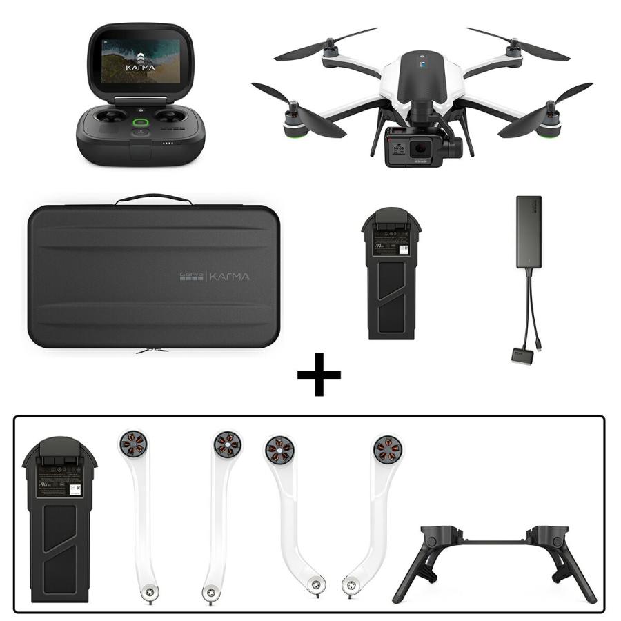 GoPro公式 Karma ドローン HERO5 Black カメラ付き + 各種スペアパーツ付属 スペシャルキット ゴープロ 純正 :  karmadronekit : GoPro公式ストア - 通販 - Yahoo!ショッピング