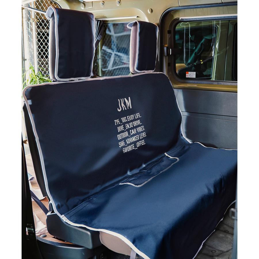 JKM リアシートカバー 防水 後部座席用 車 カー用品 防水 アウトドア