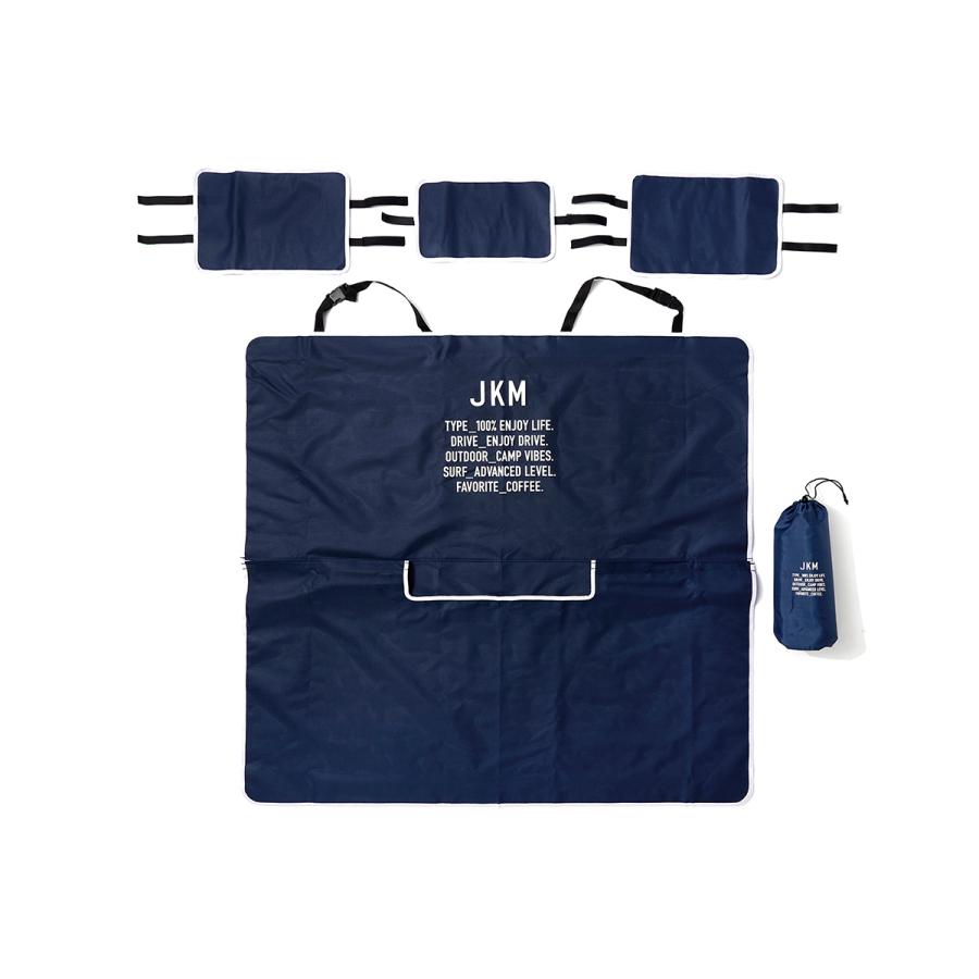 JKM リアシートカバー 防水 後部座席用 車 カー用品 防水 アウトドア