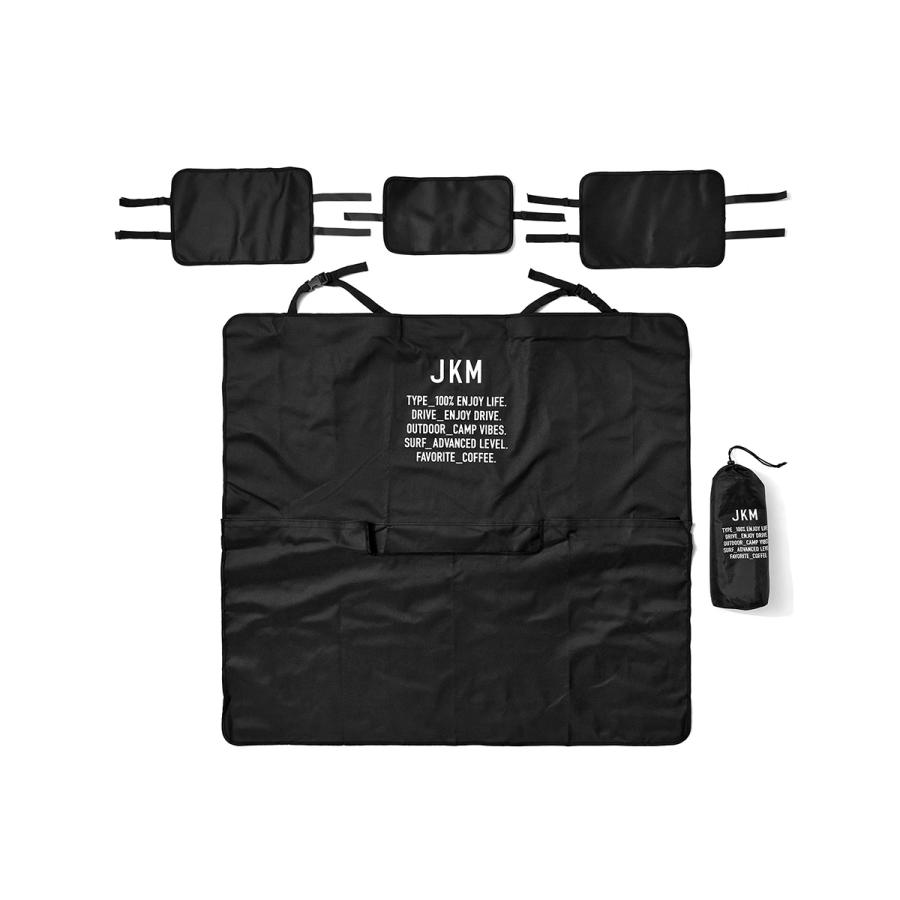 JKM リアシートカバー 防水 後部座席用 車 カー用品 防水 アウトドア