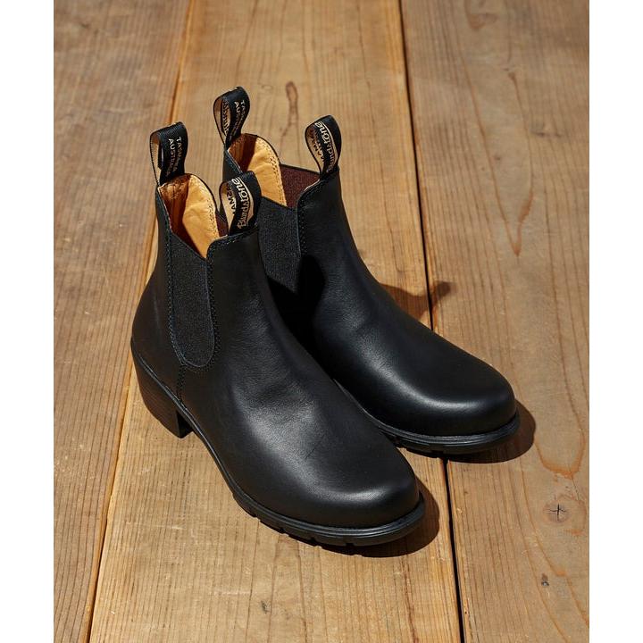 Blundstone サイドゴアブーツ チェルシーブーツ レザー ブラック BLUNDSTONE（ブランドストーン） ウーマンズ シリーズ サイドゴア