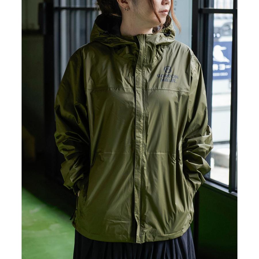 アスレタ ナイロン　ジャケット　グリーン　コート　XO ハードシェル GORDON MILLER（ゴードンミラー） 2.5レイヤーハードシェルジャケット