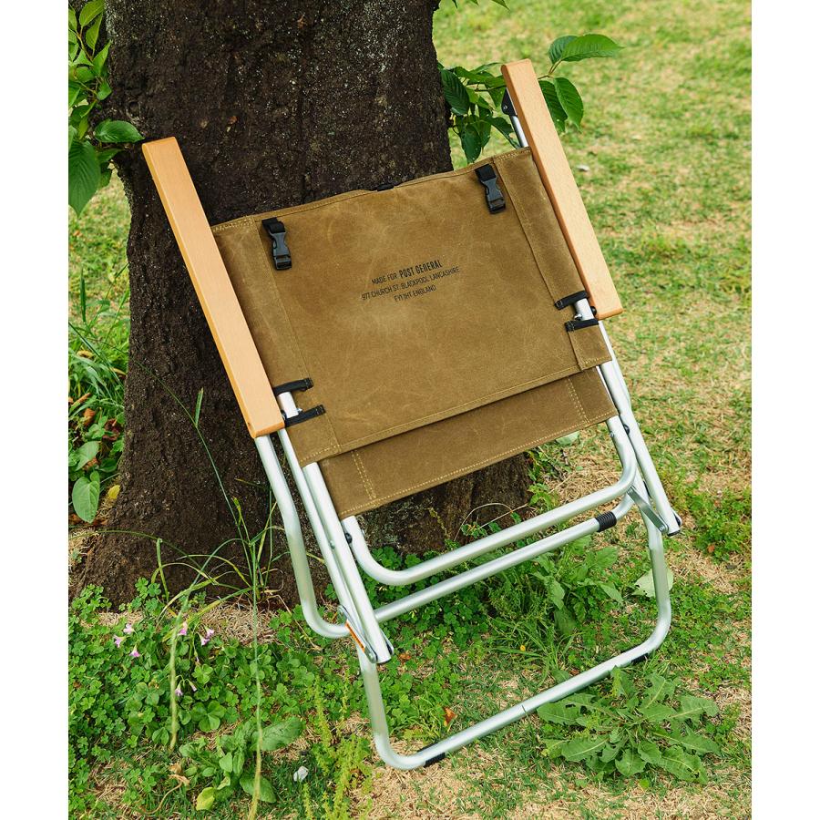 POSTGENERAL ワックスドキャンバス イス チェア ベンチ ローバーチェア