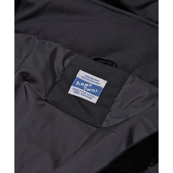 ARMY TWILL（アーミーツイル） パディングコート : GORDON MILLER