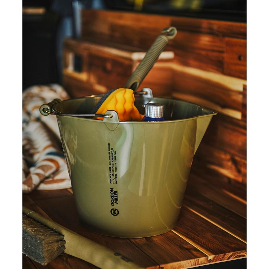 GORDON MILLER（ゴードンミラー） 洗車用品 ラバーバケツ8L : GORDON