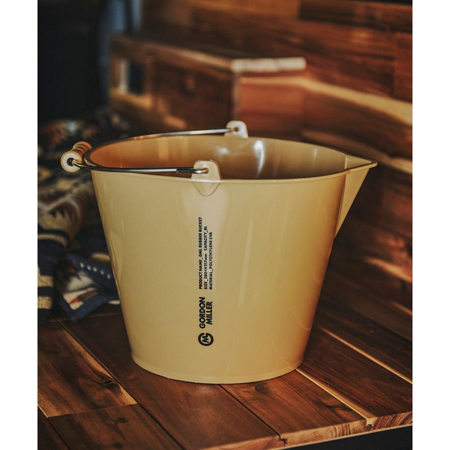 GORDON MILLER（ゴードンミラー） 洗車用品 ラバーバケツ8L : GORDON