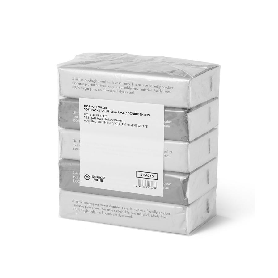 GORDON MILLER（ゴードンミラー） ソフトパックティッシュ 300枚/150組
