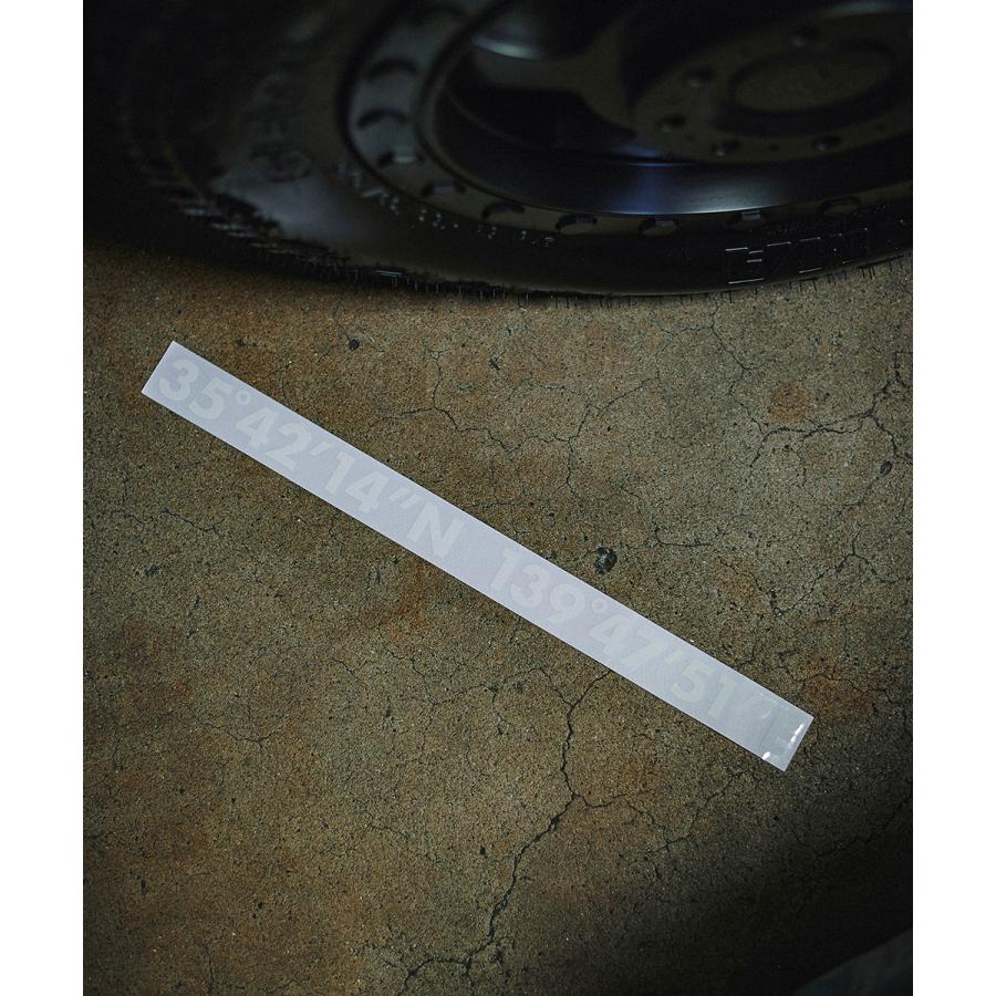 GORDON MILLER（ゴードンミラー） カットステッカー LAT/LONG : GORDON