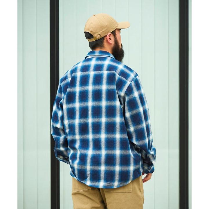 BIG MIKE（ビッグマイク） ヘビーフランネルシャツ : GORDON MILLER