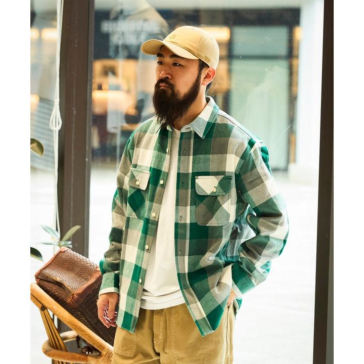 BIG MIKE（ビッグマイク） ヘビーフランネルシャツ : GORDON MILLER