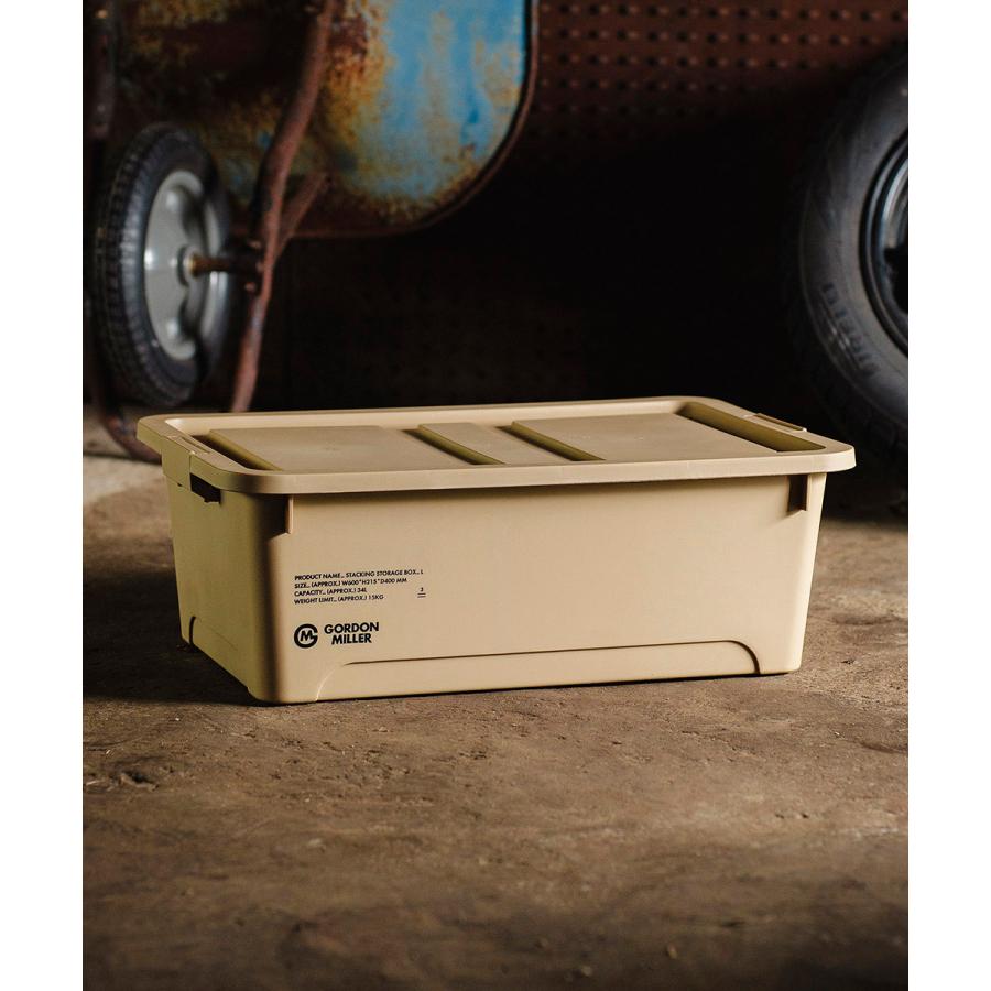 GORDON MILLER（ゴードンミラー） スタッキングストレージボックス L