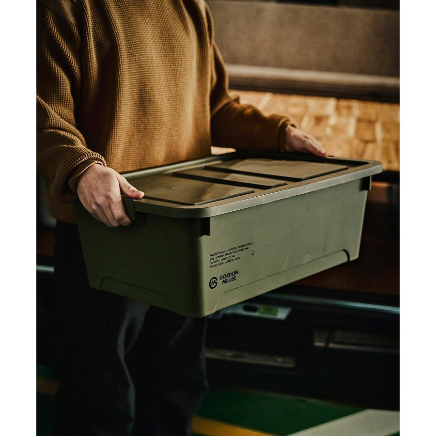 GORDON MILLER（ゴードンミラー） スタッキングストレージボックス L