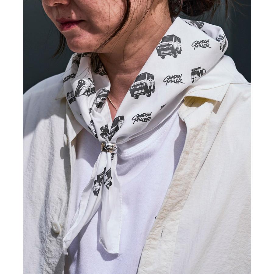 GORDON MILLER（ゴードンミラー） 3CARS バンダナ 大判 65×65cm