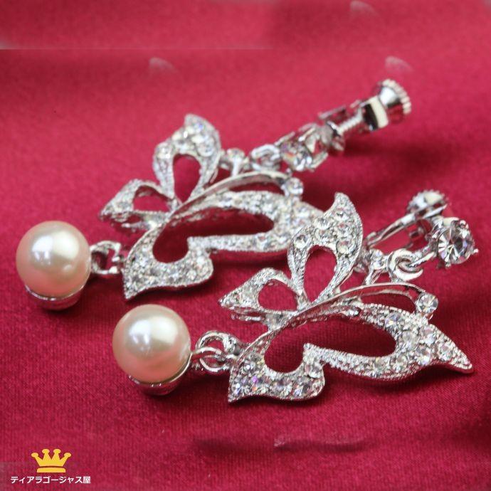 SWAROVSKI（スワロフスキー） ネックレス イヤリング セット パール 蝶 