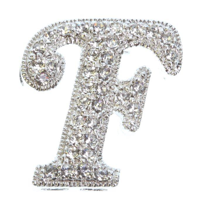 SWAROVSKI ブローチ イニシャル アルファベット ユニセックス SWAROVSKI ブローチ イニシャル アルファベット ユニセックス