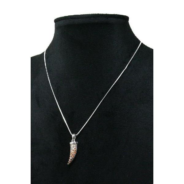 SWAROVSKI（スワロフスキー） 牙モチーフネックレス（小 