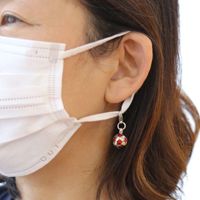マスクチャーム マスクアクセサリー マスクピアス チョーカー ネックレス サッカーボール アクセサリー 夏マスク Mask Wms C 74 ステージアクセサリーゴージャス屋 通販 Yahoo ショッピング