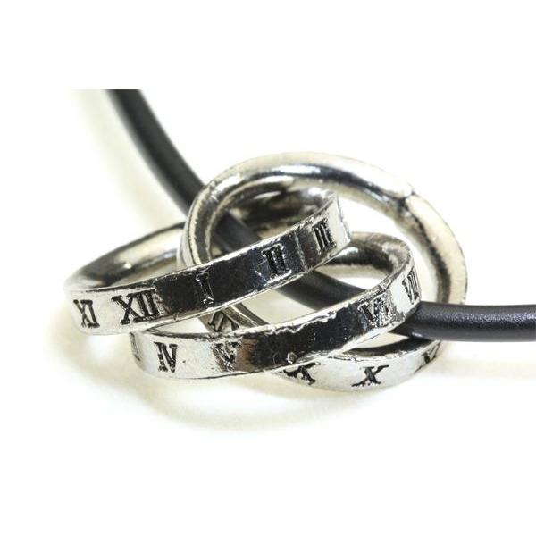 ネックレス メンズ チョーカー メンズネックレス リング シルバー ブラック 最大80 Offクーポン シンプル ギリシャ 数字