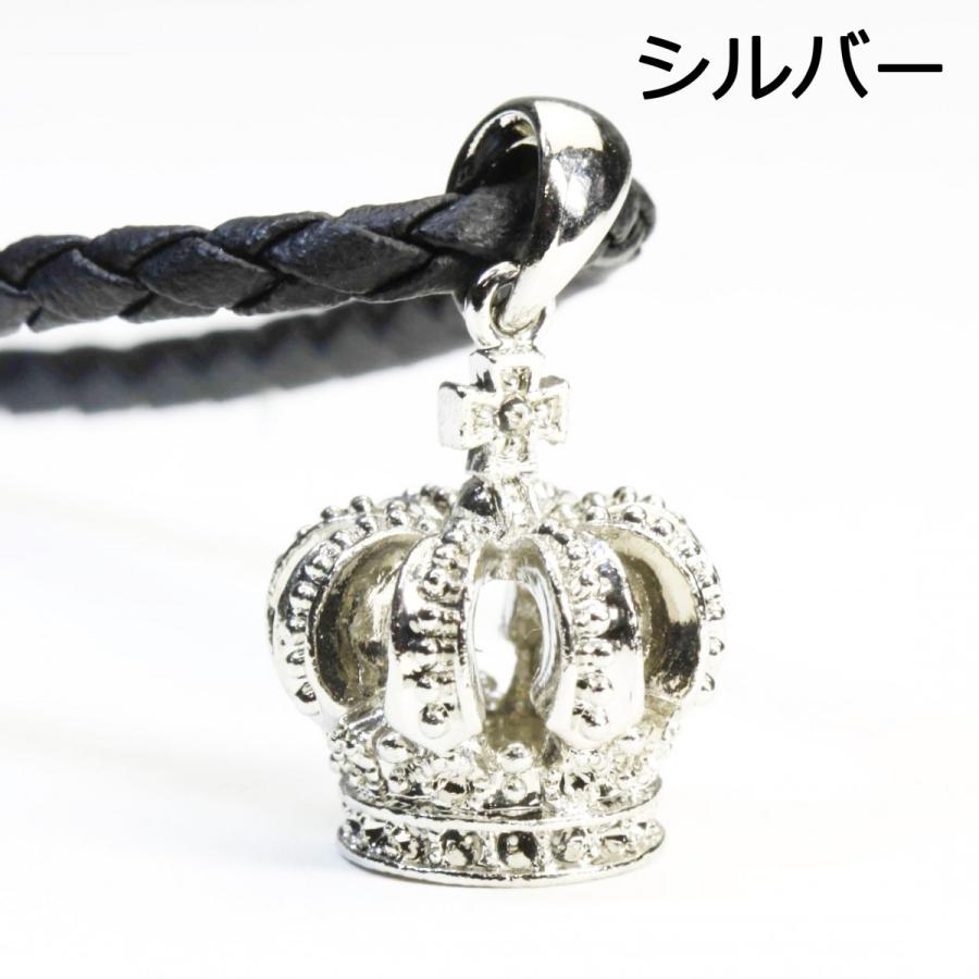 チョーカー メンズ 王冠 クラウン チョーカーネックレス マットな