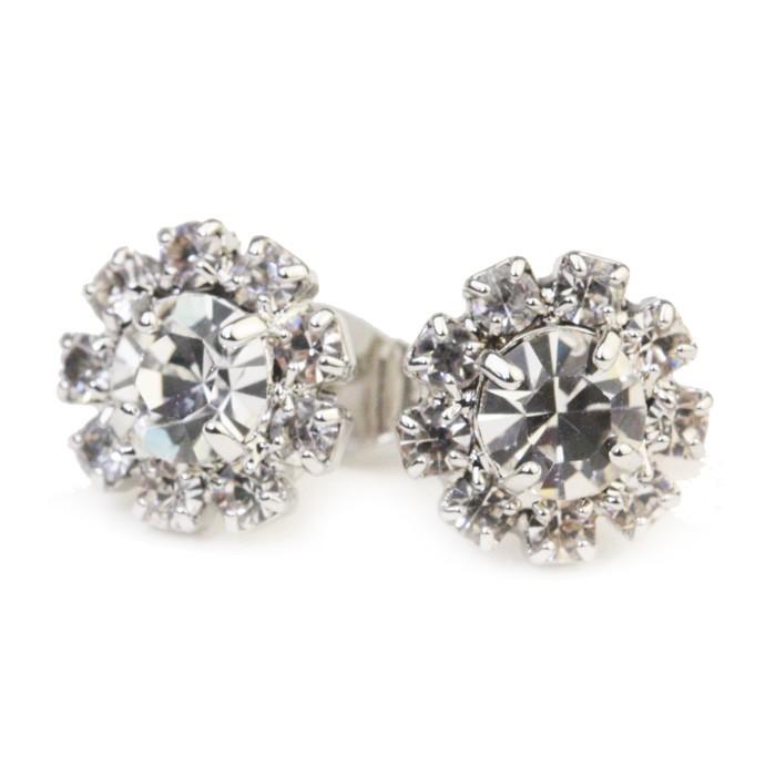 SWAROVSKI イヤリング ピアス レディース 痛くない