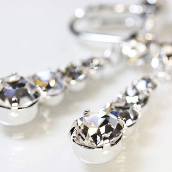 SWAROVSKI（スワロフスキー） イヤリング 痛くない 結婚式 キラキラ