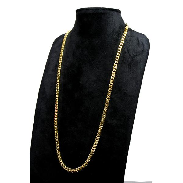 24Kゴールドメッキ喜平ネックレス ネックレス メンズ 24K 喜平 キヘイ ゴールド 24金 シルバー ロジウム