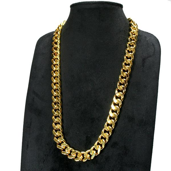ネックレス メンズ 喜平 キヘイ 24K ゴールド 24金メッキ シルバー