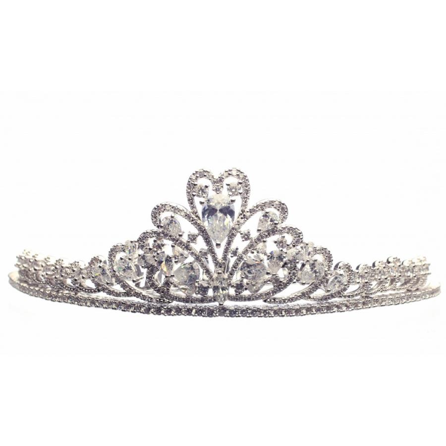 SWAROVSKI（スワロフスキー） ティアラ 結婚式 髪飾り カチューシャ