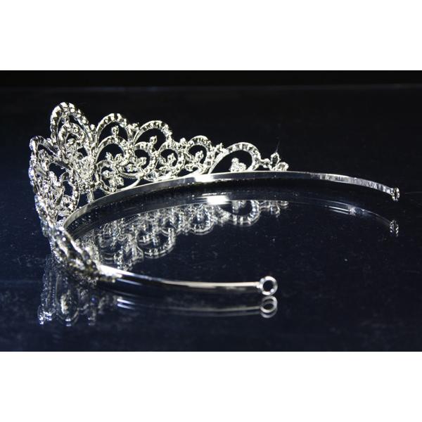 ティアラ tiara 結婚式 スワロフスキー 髪飾り カチューシャ ヘア 