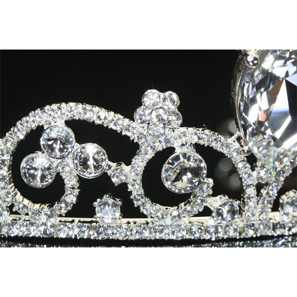 SWAROVSKI（スワロフスキー） ティアラ 結婚式 髪飾り カチューシャ