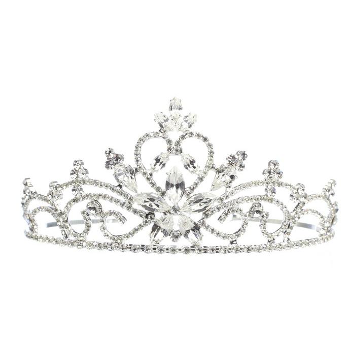 【Couleurire】スワロフスキー　ティアラ　結婚式　二次会　ヘアアクセ Couleurire】スワロフスキーティアラ結婚式二次会ヘアアクセ