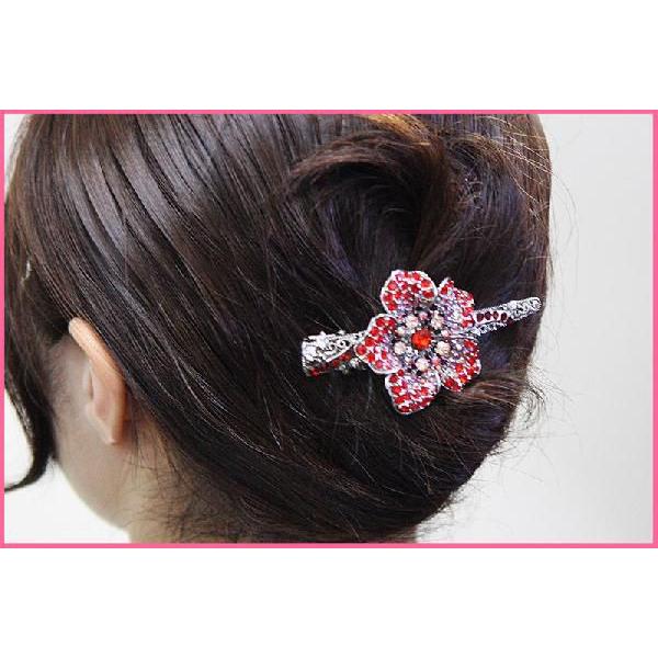 SWAROVSKI（スワロフスキー） バナナクリップ くちばしクリップ ヘア