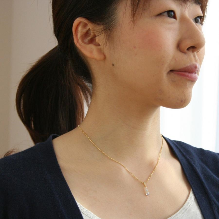 SWAROVSKI（スワロフスキー） ネックレス トリロジー 3ストーン CZ