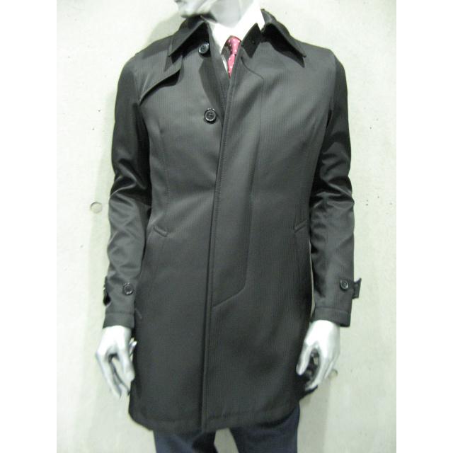 メンズコート ショートコート 秋冬春 ブラック ビジネスコート 通勤コート |  | 01