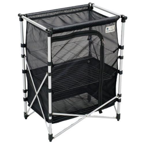 廃盤品】 スノーピークメッシュラックスタンド ネットラックスタンド