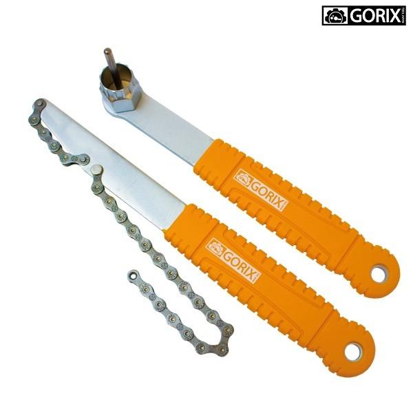 GORIX 自転車 シマノ対応 スプロケ外し 工具 GX-A16 GX-AF868 リムーバー 往復送料無料 PWT フリーホイールリムーバー カセットスプロケット用ロックリング外し 工具 差込角1 2インチ シルバー FR1A