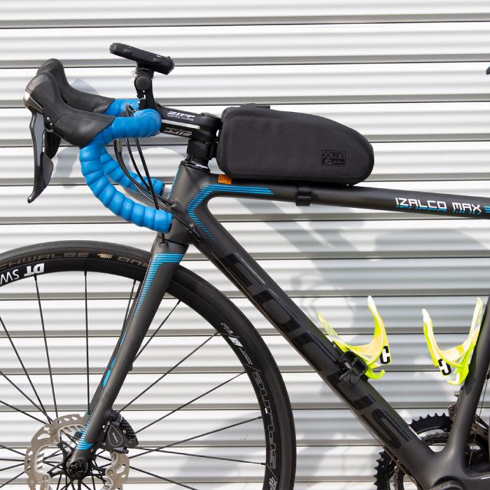 トップチューブバッグ 自転車 エアロ 完全防水 (B10) ロードバイク