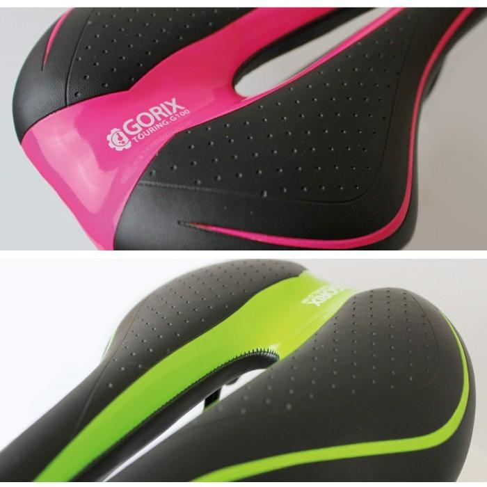 【あすつく】GORIX ゴリックス 自転車 サドル GX-C19 (新) 穴あき クッション 痛くない 自転車サドル【送料無料】 |  | 02