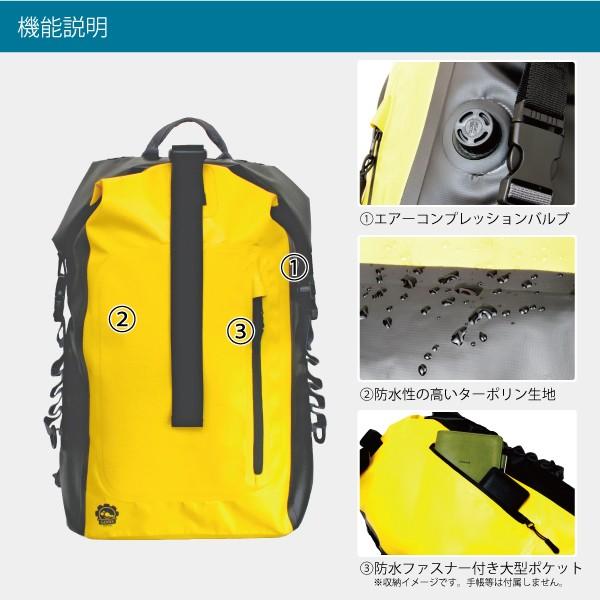 週末お値下げ‼️CAMPERリュック(防水） Amazon.co.jp: [U-Betto] 防水バッグ リュック 完全防水 25L 大