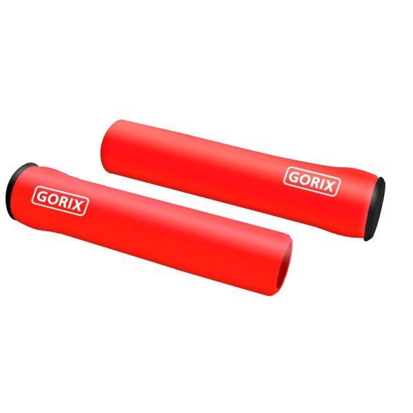 【あすつく 送料無料】GORIX ゴリックス 自転車グリップ mtb シリコン 自転車 グリップ カラーグリップ 9色 (GX-GPSR) |  | 09