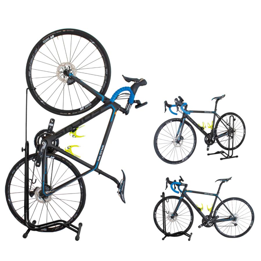 【あすつく 送料無料】 GORIX ゴリックス 自転車スタンド 縦置き 横置き 1台 自転車 スタンド おしゃれ ロードバイク メンテナンス (GX-013D) |  | 01