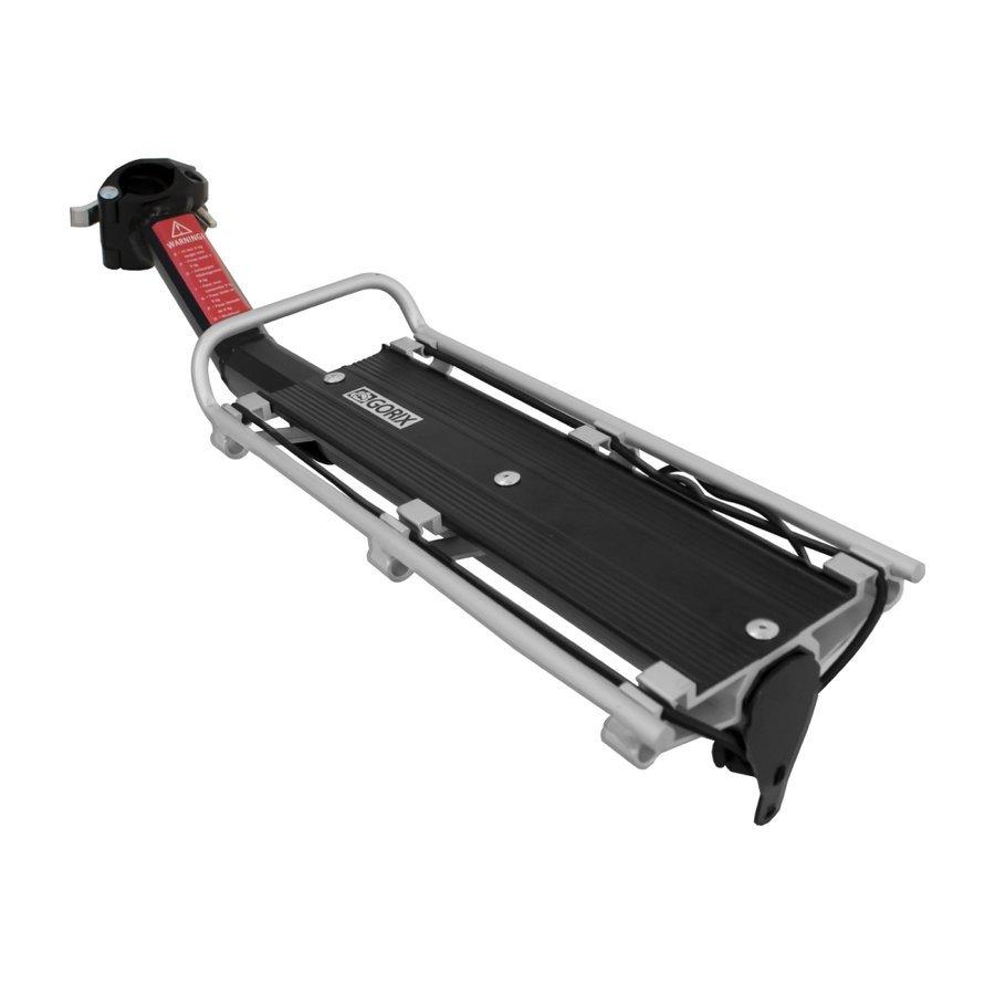 【あすつく 送料無料】GORIX ゴリックス シートポスト固定式自転車キャリア (GX-671) リア 荷台・工具不要・サイクルキャリア・ロードバイク他 |  | 06